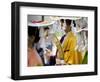 Folk Costume, Kyoto, Japan-Shin Terada-Framed Photographic Print