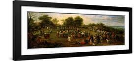 Folk Dance Before the Archdukes-Jan Brueghel the Elder-Framed Giclee Print