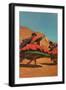 Folk Dancing in Bolivia-null-Framed Art Print