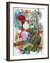 Folk Dragon-Oxana Zaika-Framed Giclee Print