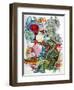 Folk Dragon-Oxana Zaika-Framed Premium Giclee Print