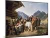 Folk festival at the Schliersee (St. Leonhardsfest in Fischhausen am Schliersee). 1825-Peter Von Hess-Mounted Giclee Print