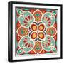 Folk Floral VII-Veronique Charron-Framed Art Print