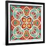 Folk Floral VII-Veronique Charron-Framed Art Print