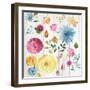 Folk Florals-Asia Jensen-Framed Art Print