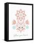 Folk Flower 1-Kimberly Allen-Framed Stretched Canvas