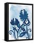 Folk Flower 1-Allen Kimberly-Framed Stretched Canvas