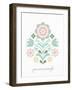 Folk Flower 2-Kimberly Allen-Framed Art Print