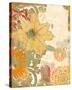 Folk Flower I-Ken Hurd-Stretched Canvas