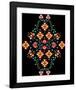 Folk Flowers I-Myriam Tebbakha-Framed Giclee Print