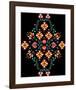 Folk Flowers I-Myriam Tebbakha-Framed Giclee Print