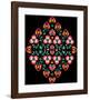 Folk Flowers II-Myriam Tebbakha-Framed Giclee Print