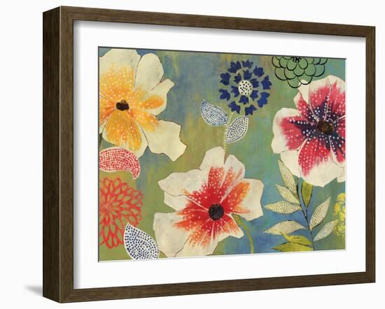 Folk Garden-Sloane Addison  -Framed Art Print