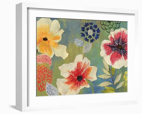 Folk Garden-Sloane Addison  -Framed Art Print