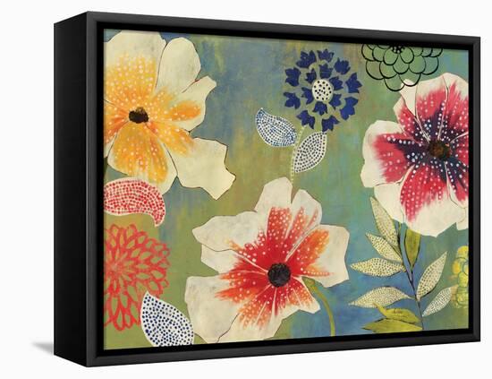 Folk Garden-Sloane Addison  -Framed Stretched Canvas