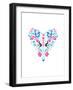 Folk Heart-Moha London-Framed Giclee Print