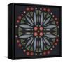 Folk Mandala III-Emma Scarvey-Framed Stretched Canvas