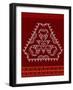 Folk Motif Design Wall Painting-Ajay Shrivastava-Framed Art Print