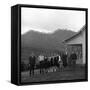 Folk Music Legends, the Carter Family-Eric Schaal-Framed Stretched Canvas