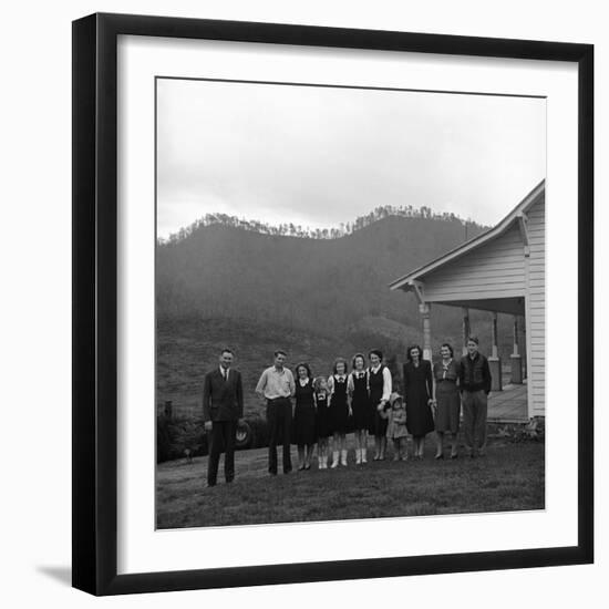 Folk Music Legends, the Carter Family-Eric Schaal-Framed Premium Photographic Print