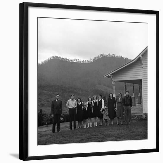 Folk Music Legends, the Carter Family-Eric Schaal-Framed Premium Photographic Print