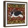 Folk Rabbit I-Vision Studio-Framed Art Print