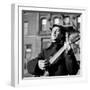 Folk Singer Woody Guthrie in Nyc-null-Framed Premium Photographic Print