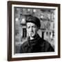 Folk Singer Woody Guthrie in Nyc-null-Framed Premium Photographic Print