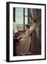 Folk Song-Silvestro Lega-Framed Art Print