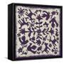 Folk Story in Purple-Chariklia Zarris-Framed Stretched Canvas