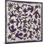 Folk Story in Purple-Chariklia Zarris-Mounted Art Print