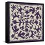 Folk Story in Purple-Chariklia Zarris-Framed Stretched Canvas