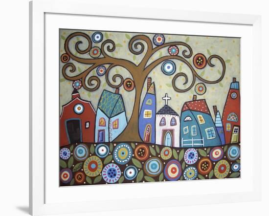 Folk Village-Karla Gerard-Framed Giclee Print