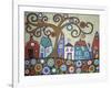 Folk Village-Karla Gerard-Framed Giclee Print