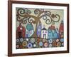 Folk Village-Karla Gerard-Framed Giclee Print