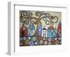 Folk Village-Karla Gerard-Framed Premium Giclee Print