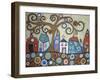 Folk Village-Karla Gerard-Framed Giclee Print