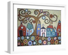 Folk Village-Karla Gerard-Framed Giclee Print