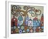 Folk Village-Karla Gerard-Framed Giclee Print