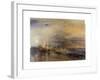 Folkestone From the Sea-J M W Turner-Framed Premium Giclee Print