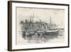 Folkestone Harbour, 1896, (1898)-Edward William Charlton-Framed Giclee Print