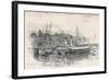 Folkestone Harbour, 1896, (1898)-Edward William Charlton-Framed Giclee Print
