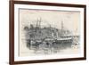 Folkestone Harbour, 1896, (1898)-Edward William Charlton-Framed Giclee Print