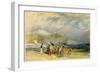 Folkestone Harbour and Coast to Devon, C.1830 (W/C and Gouache on Paper)-J. M. W. Turner-Framed Giclee Print