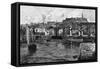 Folkestone Harbour-GL Seymour-Framed Stretched Canvas