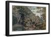 Folkestone, the Zig Zag Walk-Alfred Robert Quinton-Framed Giclee Print