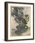 Folklore, Chimera-Arthur Rackham-Framed Art Print