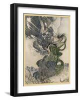 Folklore, Chimera-Arthur Rackham-Framed Art Print