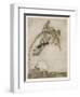 Folklore, Dragons-Arthur Rackham-Framed Art Print