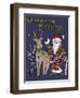 Folklore Santa-Cyndi Lou-Framed Giclee Print